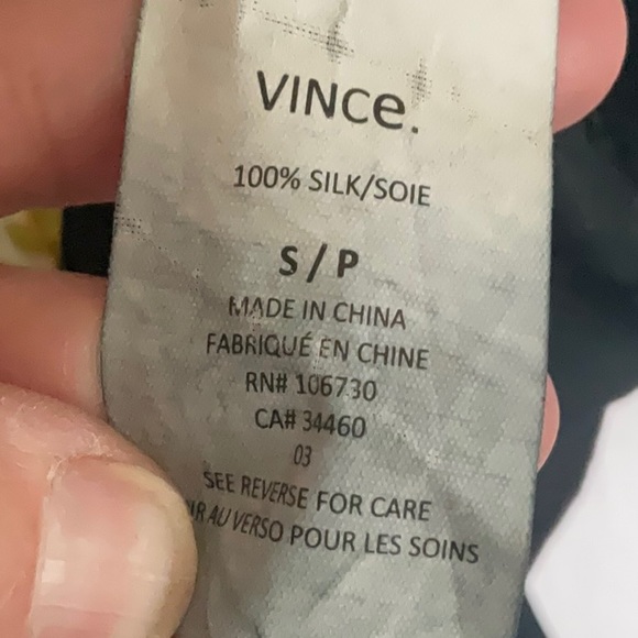 Vince Black Silk Shift Dress, S. - Picture 8 of 8